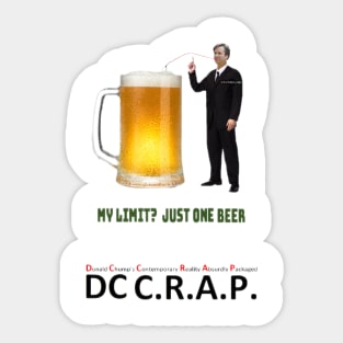 Just One Beer Sticker